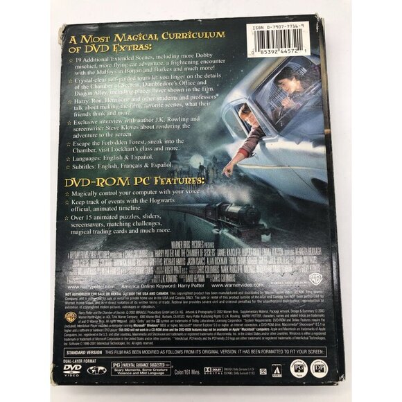 Harry Potter And The Chamber Of Secrets Full-Screen Edition DVD 2-Disc Set - Picture 8 of 11